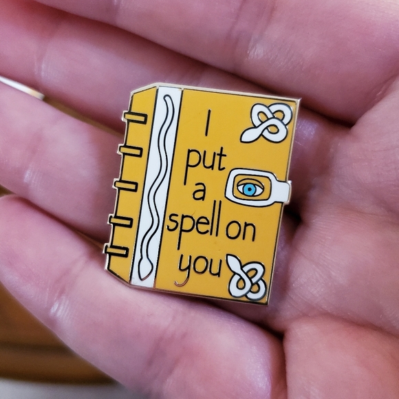 2/$20. Hocus Pocus I Put a Spell on You Pin. - Picture 2 of 2